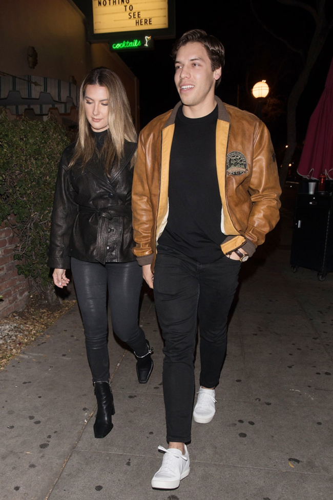 *EXCLUSIVE* Joseph Baena treats girlfriend Nicky Dodaj to a date night