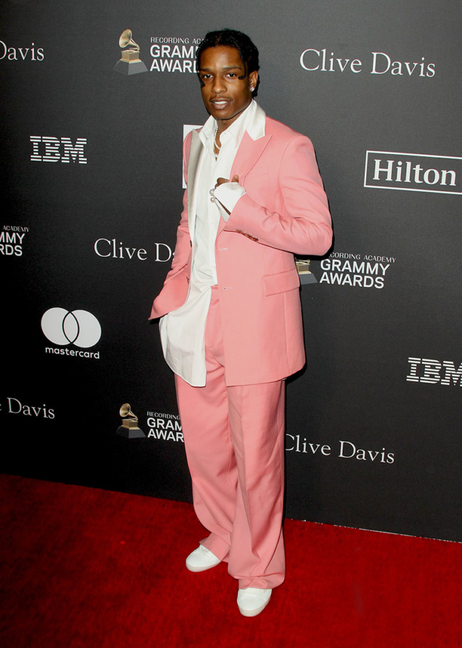 AAP Rocky at PreGRAMMY Salute to Industry Icons Sandra Rose