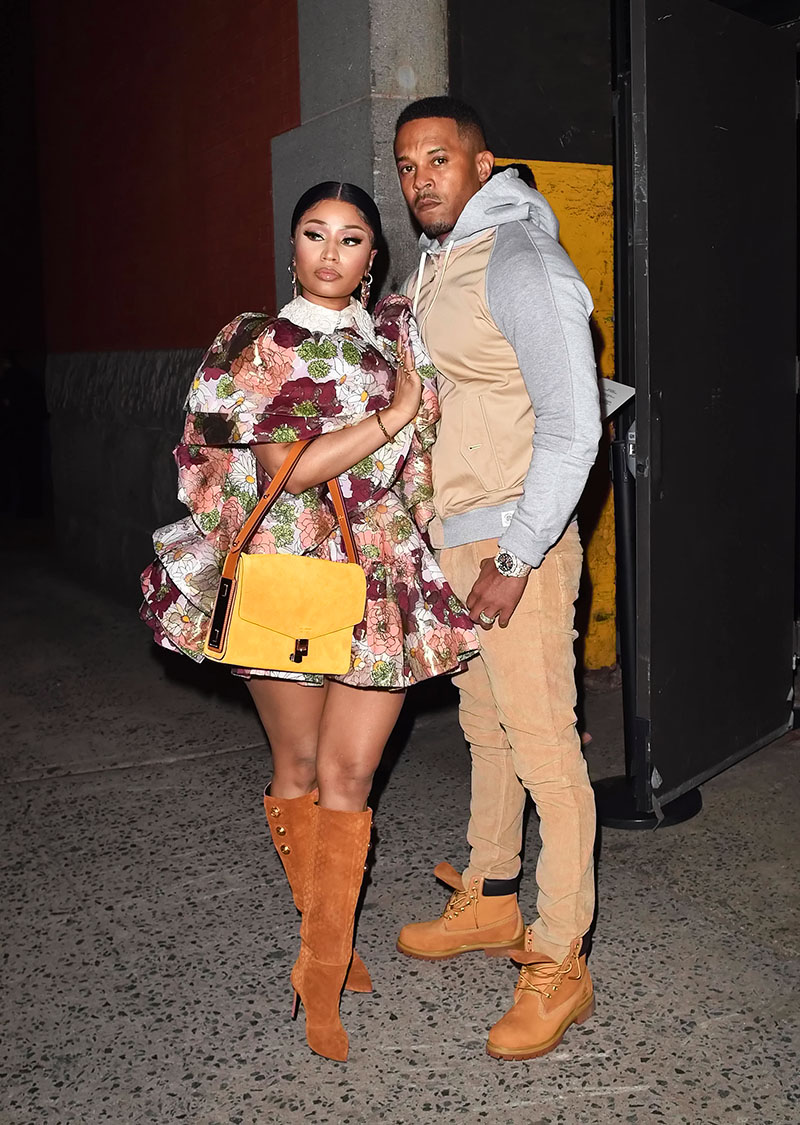 Nicki Minaj and Husband Kenneth Petty Make Appearance at NYFW