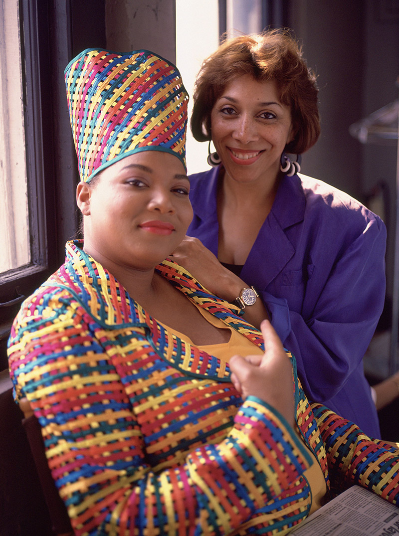 Queen Latifah (Dana Owens) and her mother, Rita Owens, appear in a ...