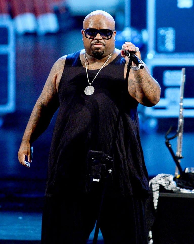 CeeLo Green performs during the Arsht Center’s 10th birthday