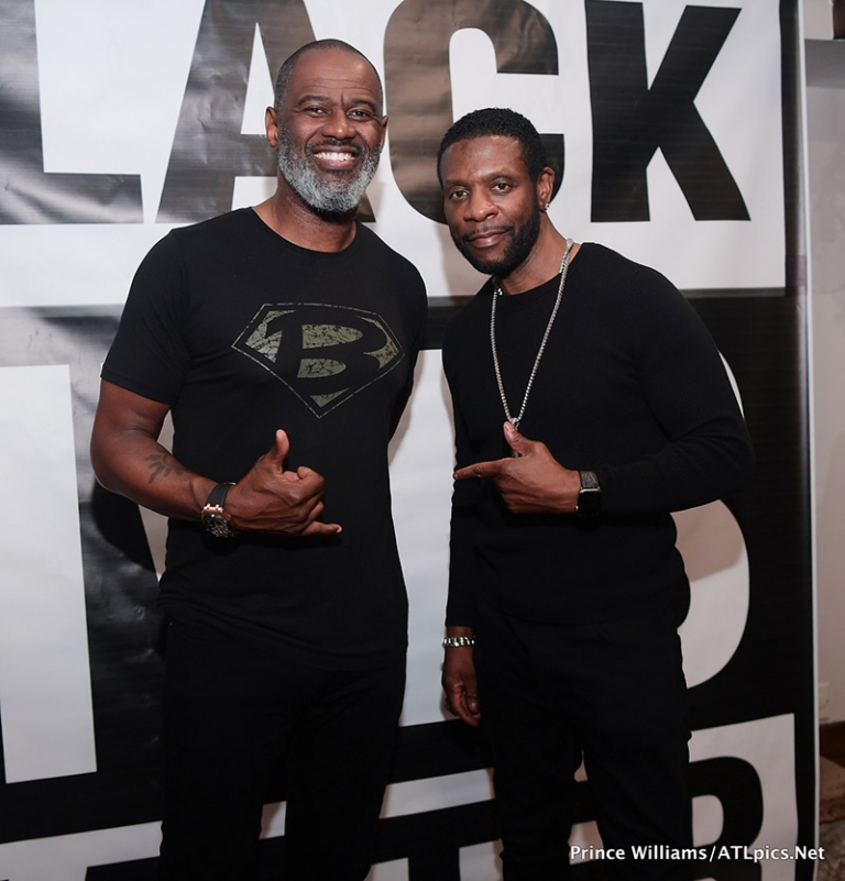 Brian McKnight and Keith Sweat at “Keith Sweat Presents the iHeartRadio ...