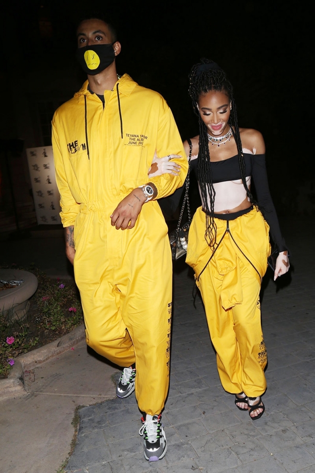 *EXCLUSIVE* NBA Lakers Star Kyle Kuzma and girlfriend Winnie Harlow ...