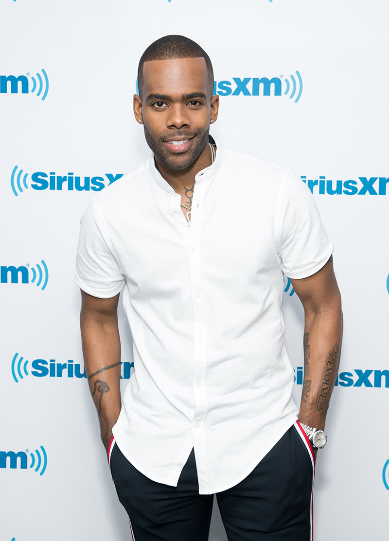 Singer Mario visits the SiriusXM Studios on July 20, 2018 in New York