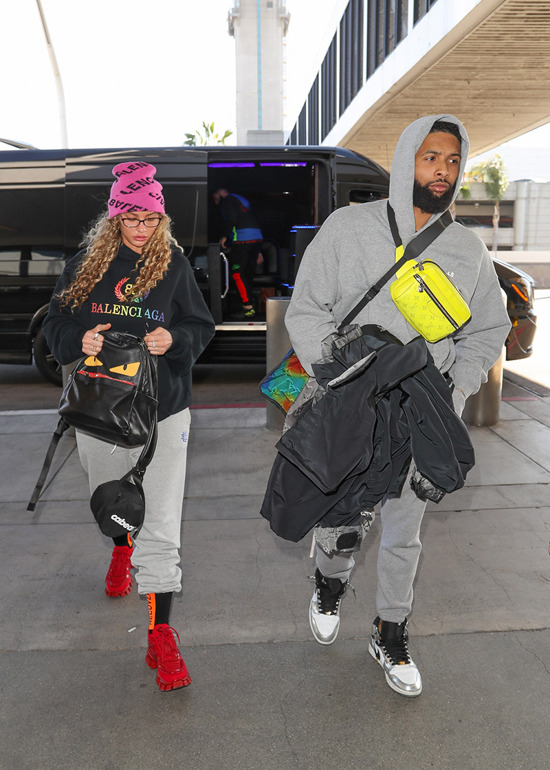 Odell Beckham Jr., girlfriend Lauren Wood welcome first child