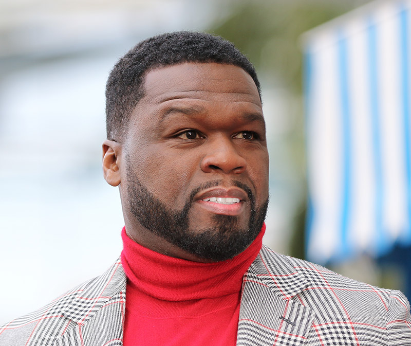 Curtis “50 Cent” Jackson Is Honored With A Star On The Hollywood Walk ...