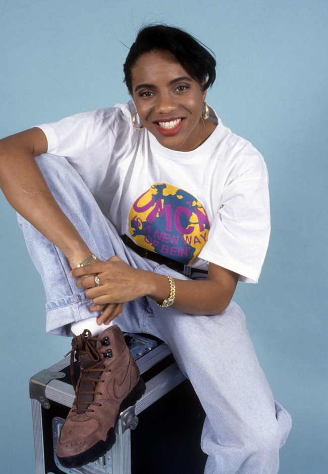 Rapper MC Lyte (aka Lana Moorer) appears in a portrait taken on ...