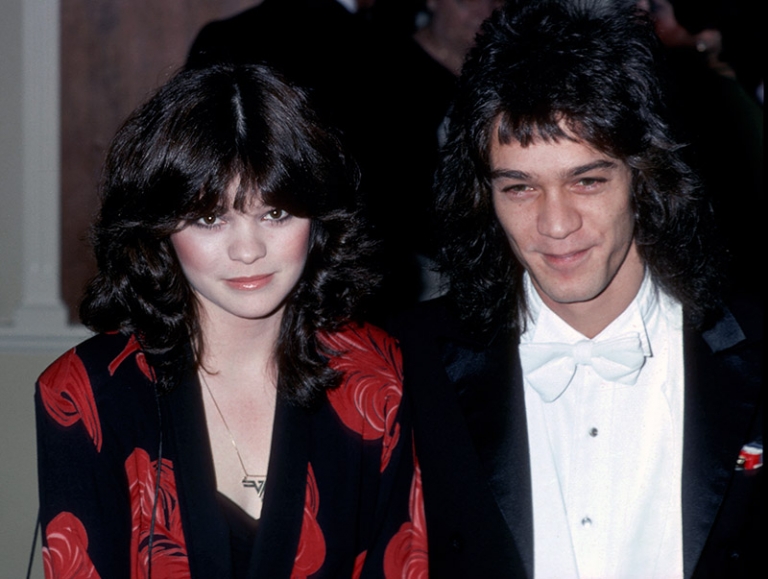 Valerie Bertinelli and Eddie Van Halen during 38th Annual Golden Globe ...