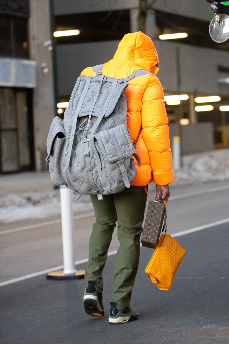 Fashion Army on X: Wiz Khalifa - Bag : Louis Vuitton Bomber