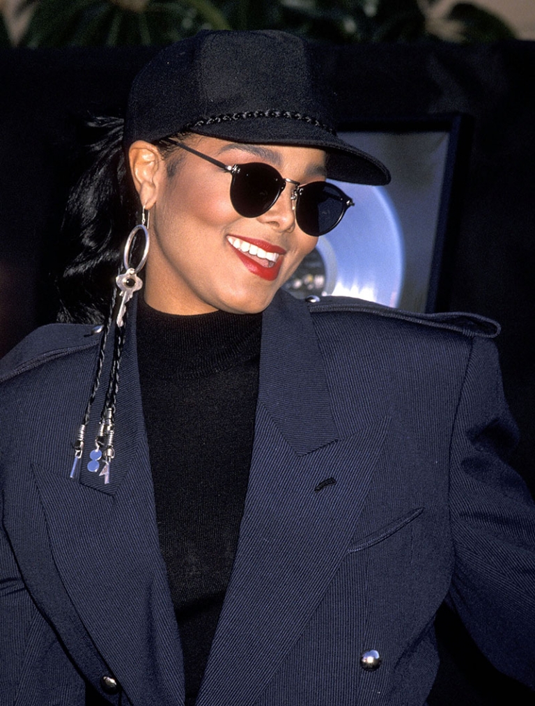 Singer Janet Jackson attends the presentation of platinum records for ...