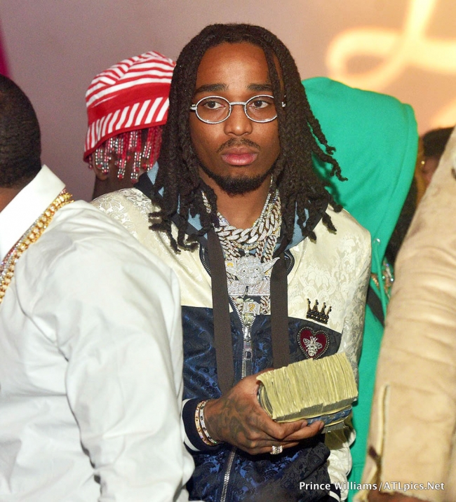 Rapper Quavo releases statement about elevator altercation with Saweetie
