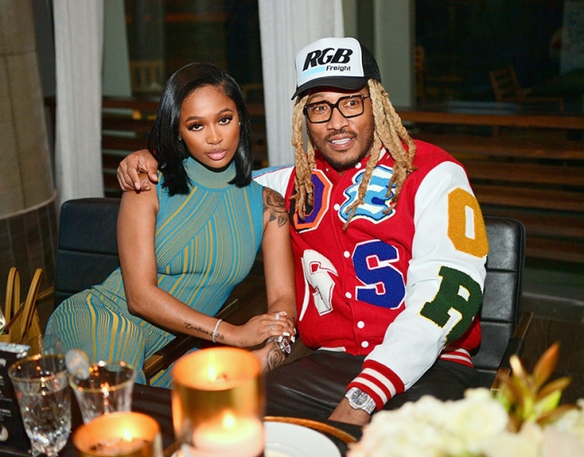 Dess Dior and Future attend a Dinner Celebrating Future at Mission