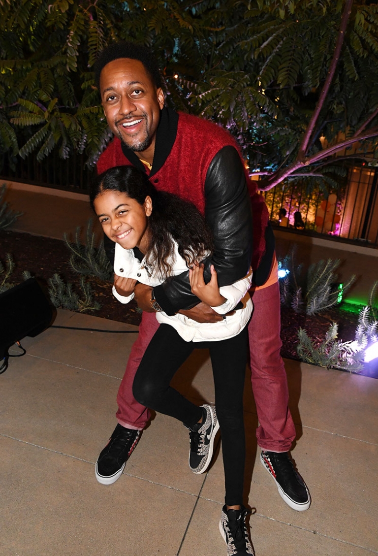 Jaleel White and Samaya White attend Tender Fest presented by Off The