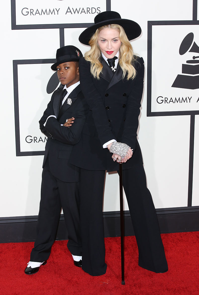 Madonna and son David Banda Mwale Ciccone Ritchie attend the 56th ...