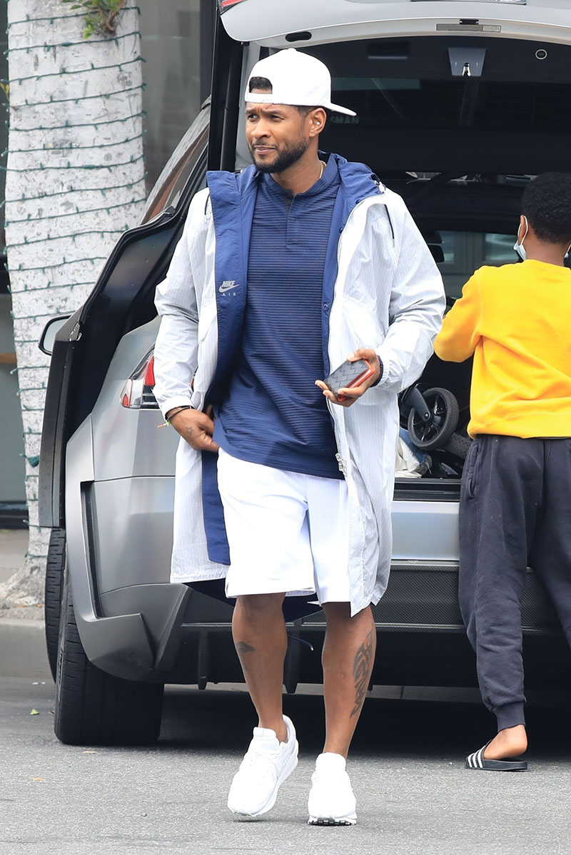 usher raymond outfits