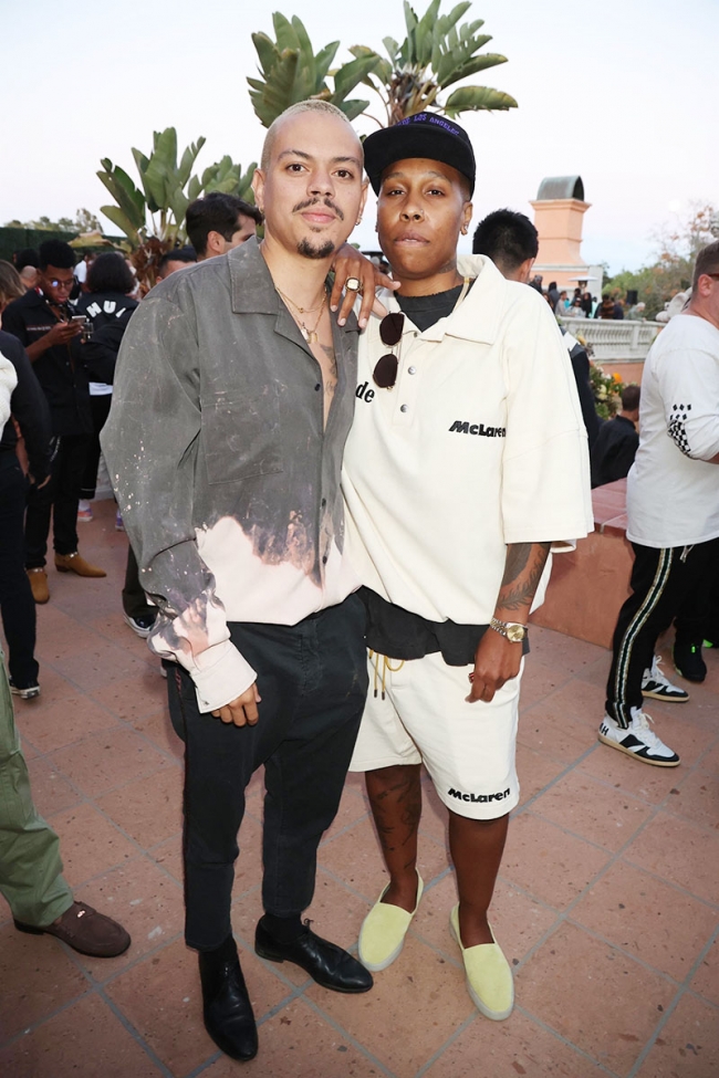 Evan Ross and Lena Waith attend Monaco, With God’s Help Spring/Summer