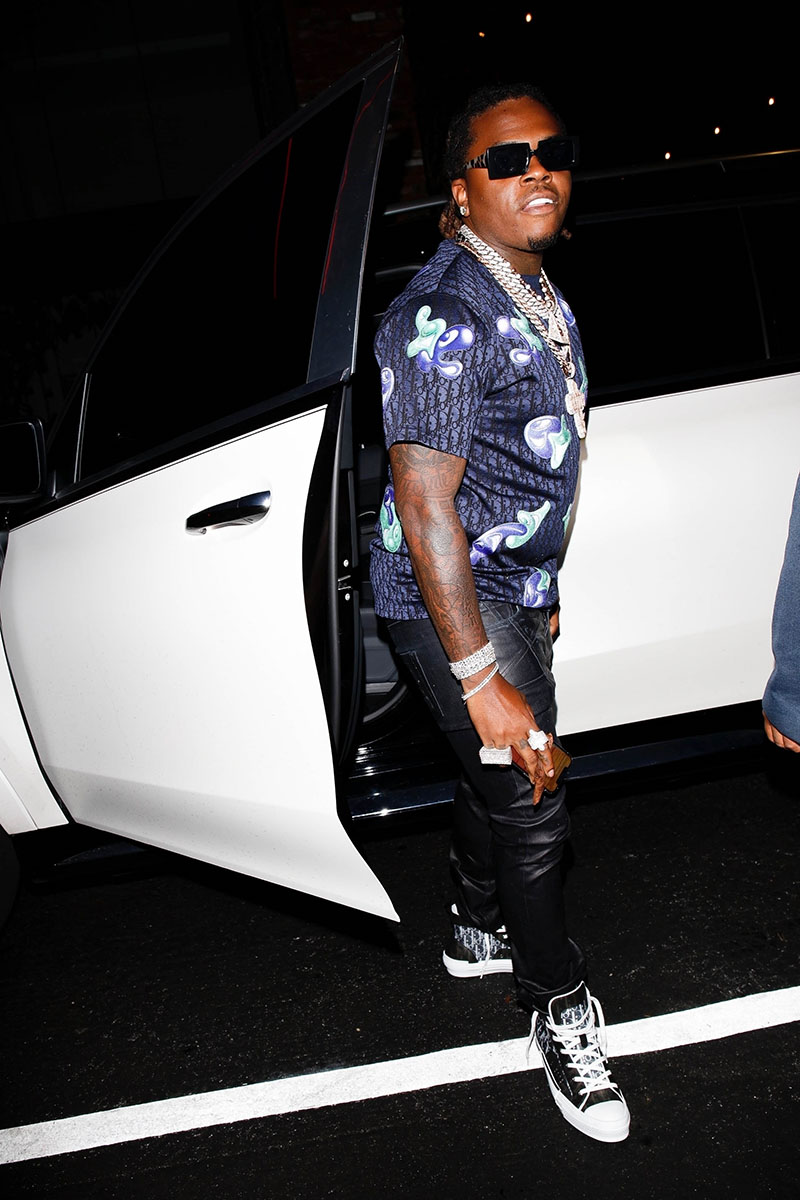 Gunna Outfit from September 17, 2021, WHAT'S ON THE STAR?