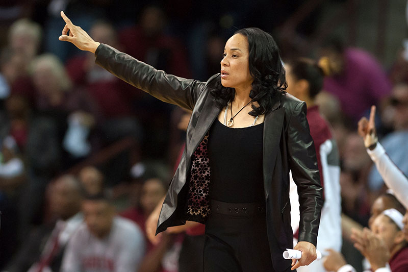 Exclusive: USC's Dawn Staley on hope, hoops and her dog Champ