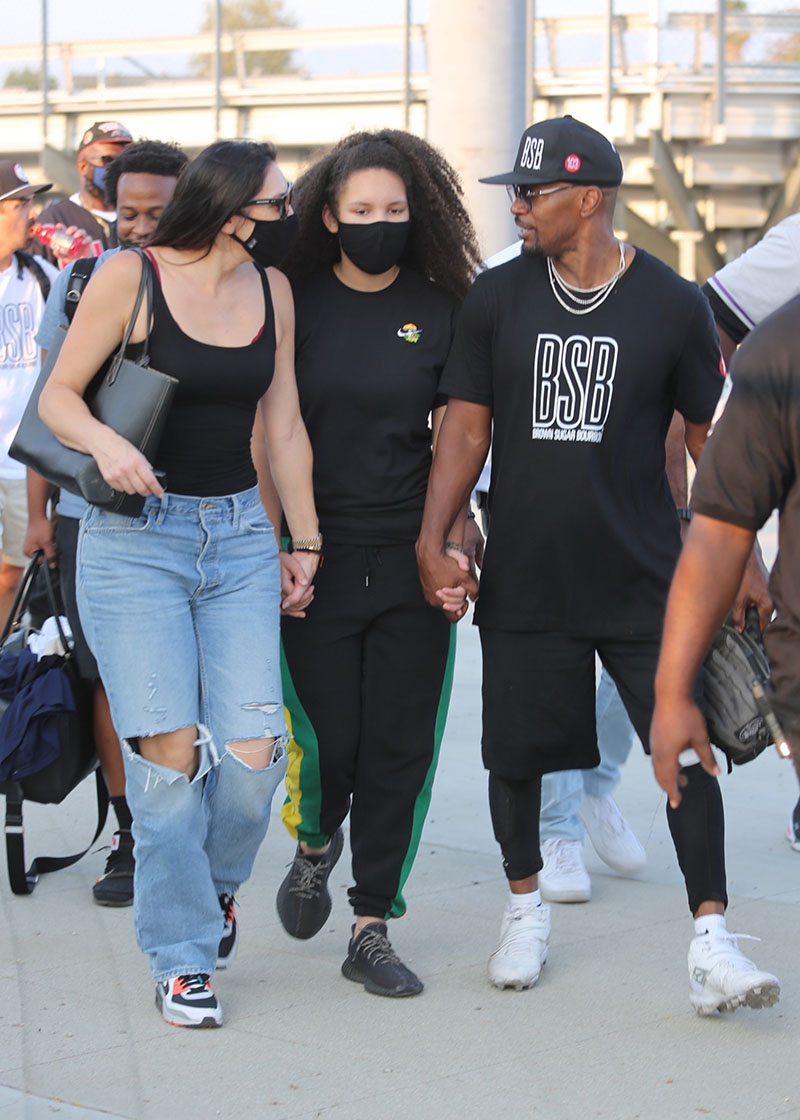 Hollywood, CA – Jamie Foxx leaves with his ex, Kristin Grannis, and ...