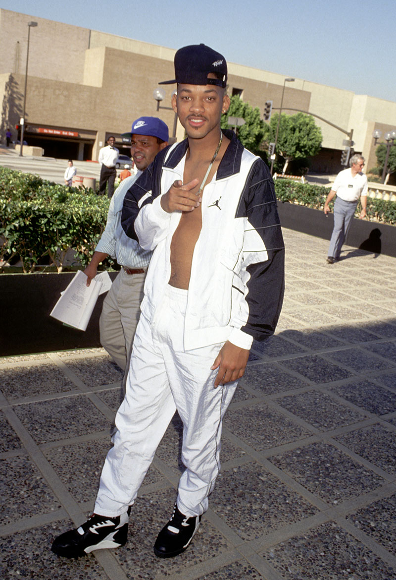 Will smith wearing hot sale jordans