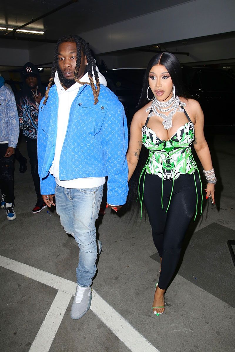 Cardi B and Offset disagree about how to dress their son