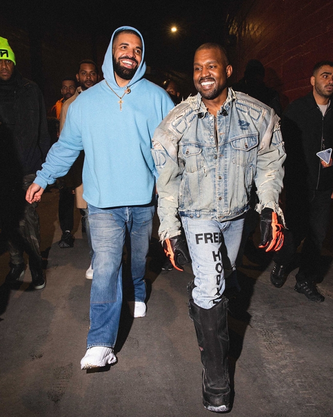 *EXCLUSIVE* Los Angeles, CA – Kanye Ye West and special guest Drake ...