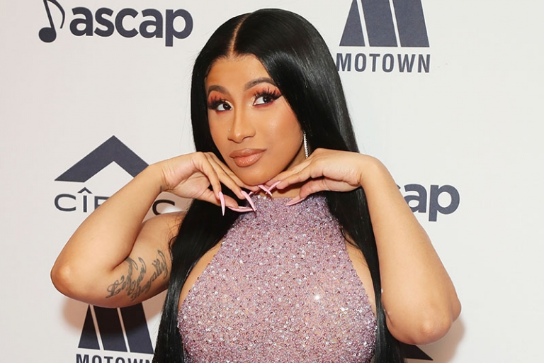 Cardi B Shows Fans How She Changes Son Wave’s Diaper with Long Nails