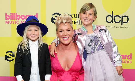 Pink Says She Gets 'Overwhelmed' by Motherhood 'All the Time