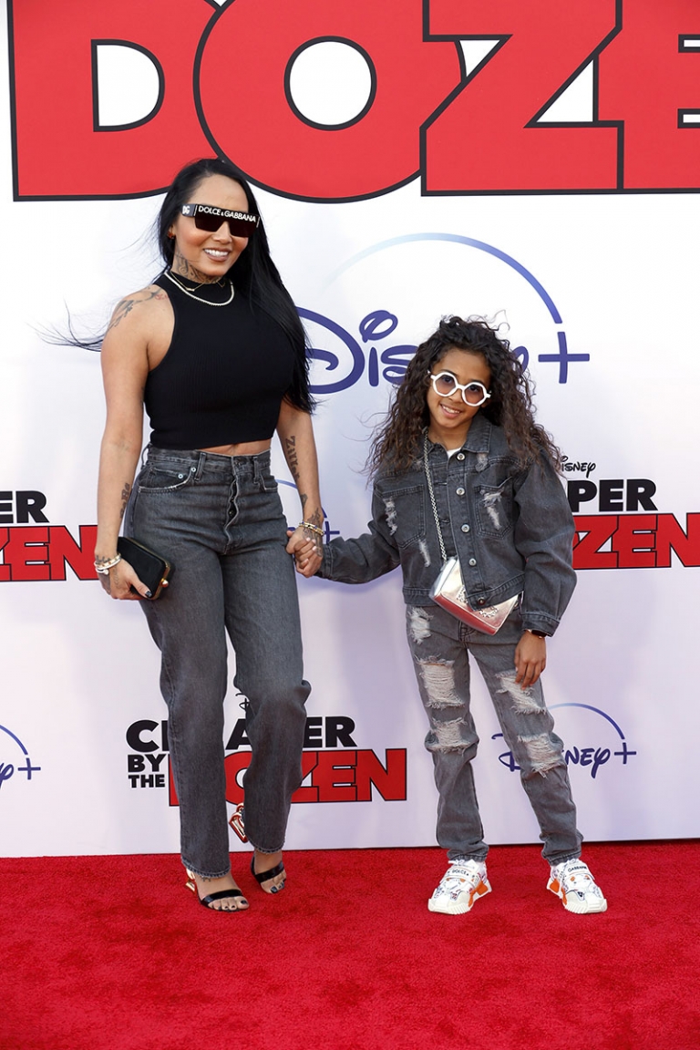 LOS ANGELES, CALIFORNIA MARCH 16 Nia Guzman and Royalty Brown attend