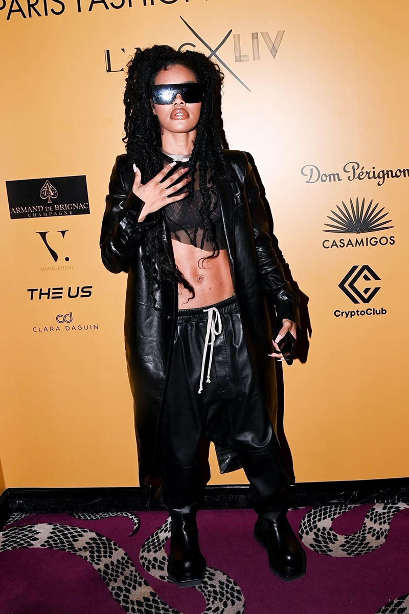 Celebrity Look Of The Week: Teyana Taylor Takes Over Men's Paris Fashion  Week