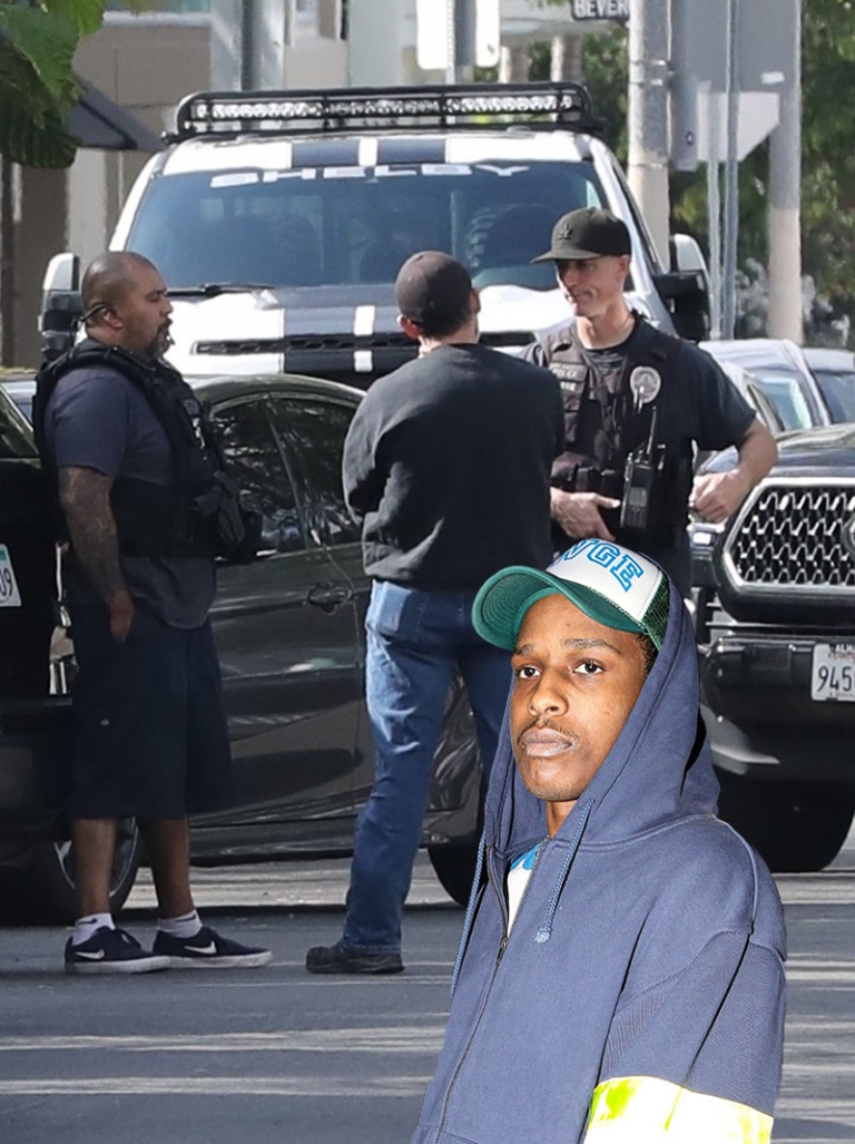 West Hollywood Ca Exclusive Aap Rockys Los Angeles Home Is Raided By Police After News 9161