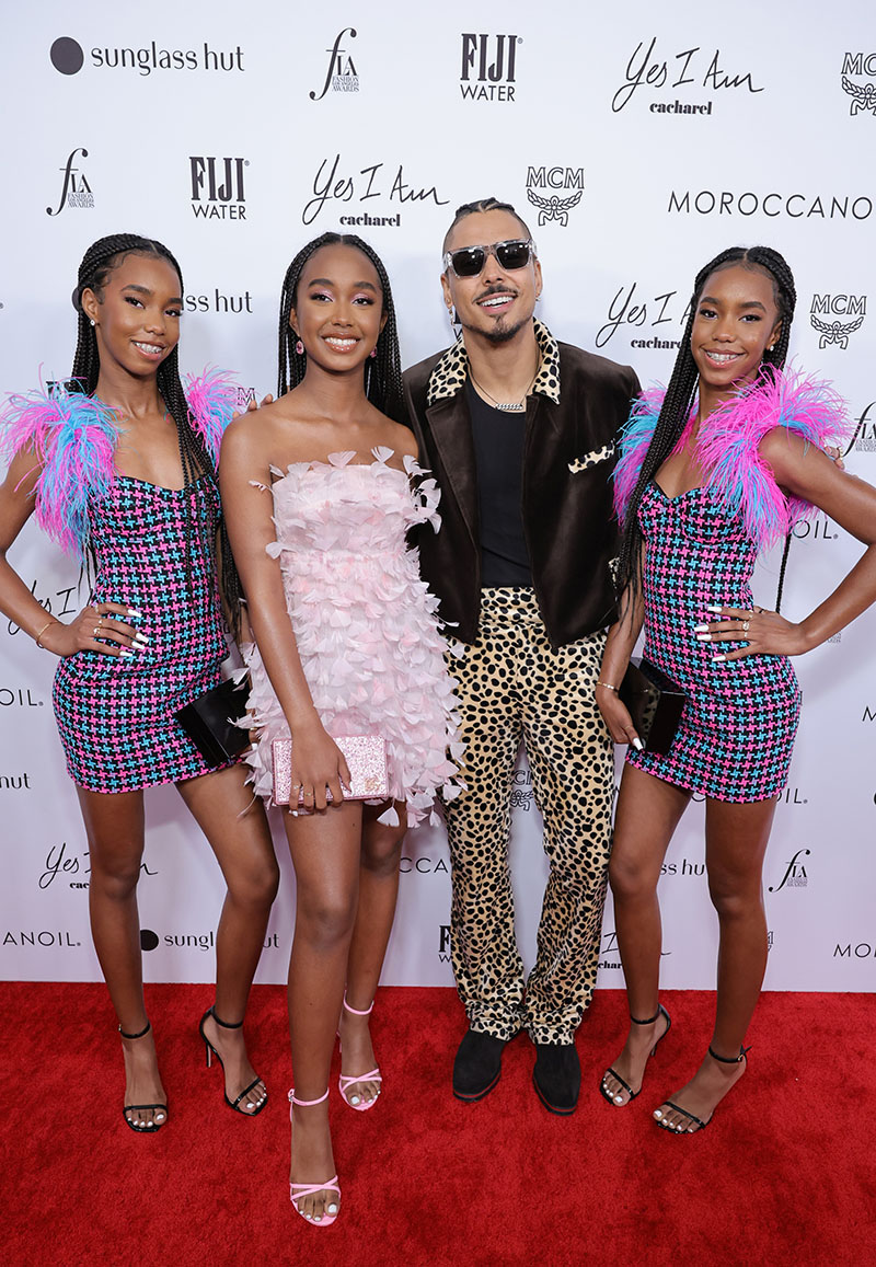 Sean Combs’ 15-Year-Old Twins D’Lila & Jessie Attend Daily Front Row