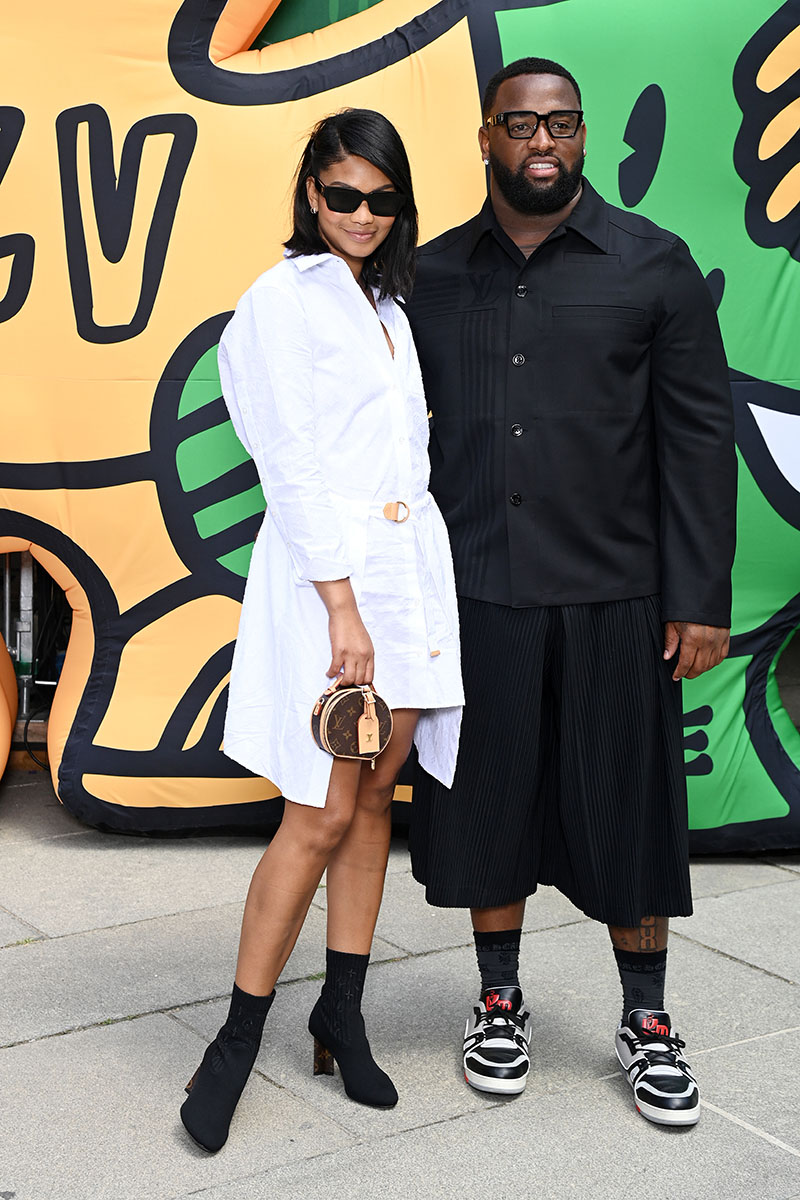 Chanel Iman Defends NFL Boyfriend Wearing a Skirt in Paris