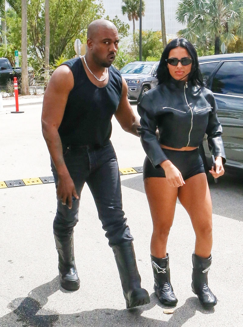 Kanye West Slips On Balenciaga Boots for Shopping With North West –  Footwear News