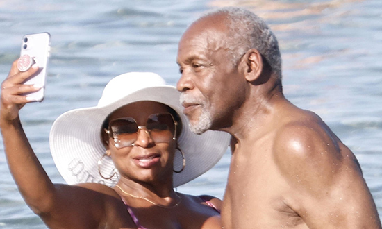 PICS: Danny Glover, 75, On Holiday in Italy with Girlfriend, 35
