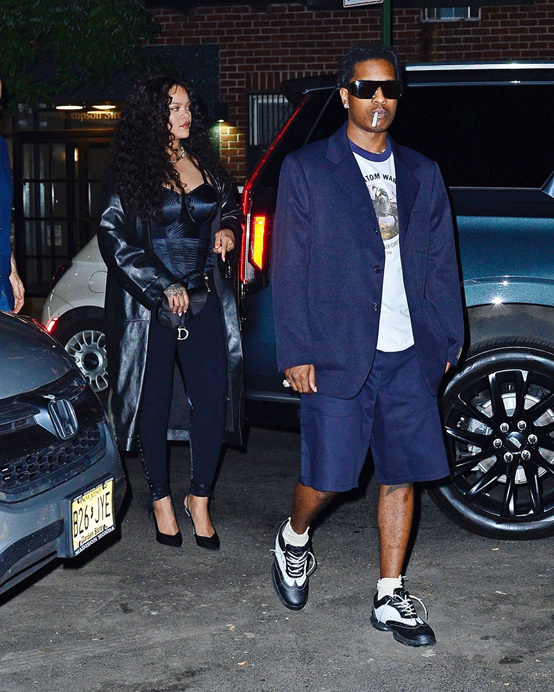 Rihanna Hits the Studio in NYC with Boyfriend A$AP Rocky!: Photo 4584250, ASAP  Rocky, Rihanna Photos