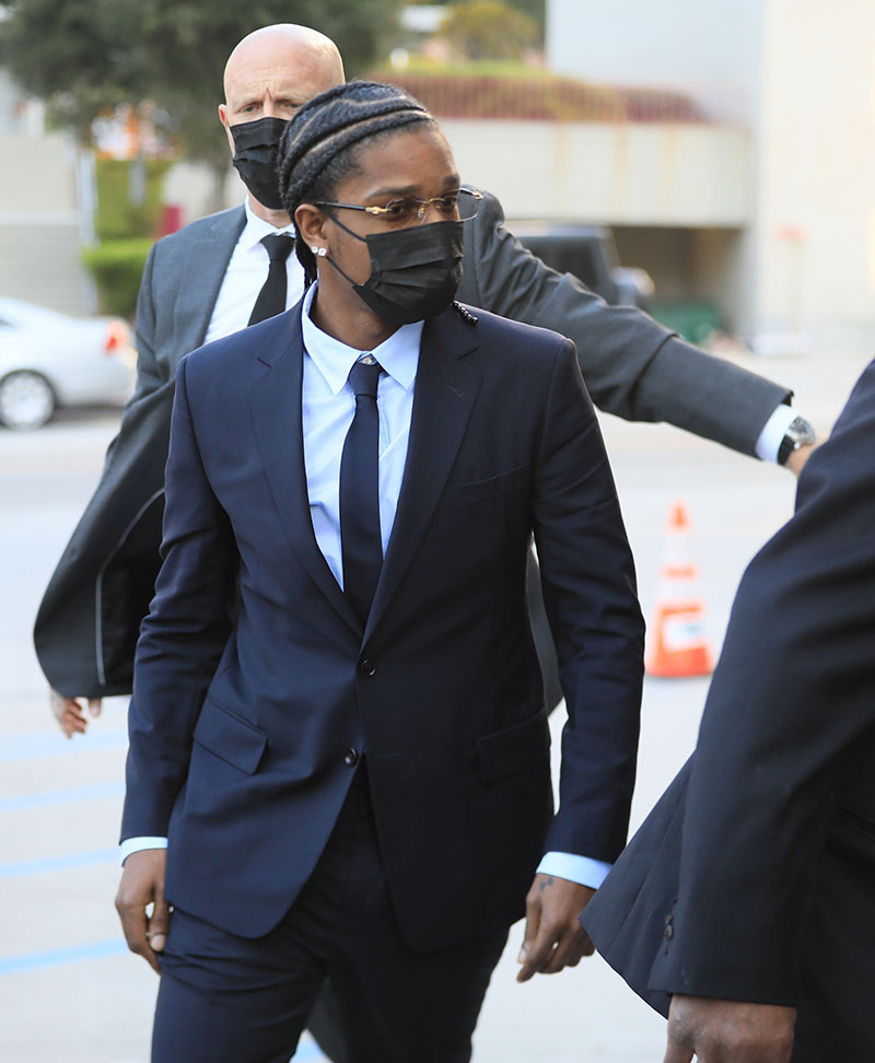 A$AP Rocky Appears in Court, Pleads Not Guilty to Felony Firearms Charges:  Photo 4803138, ASAP Rocky Photos