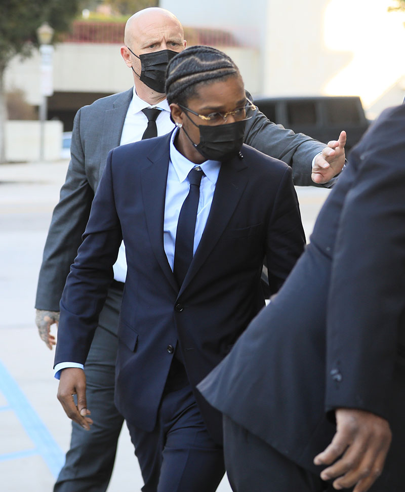 A$AP Rocky Appears in Court, Pleads Not Guilty to Felony Firearms Charges:  Photo 4803138, ASAP Rocky Photos