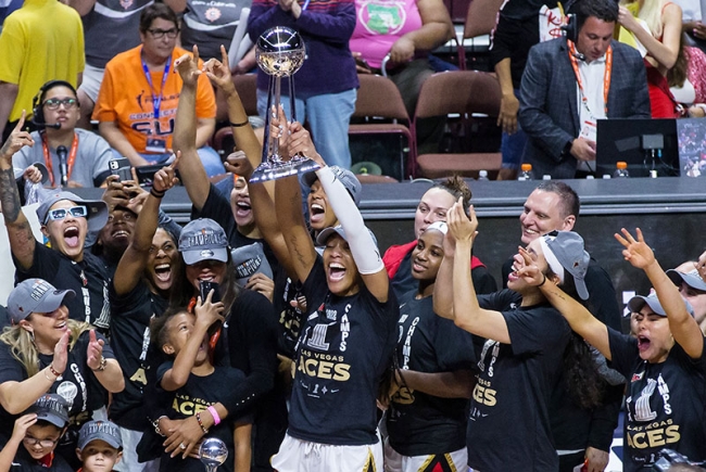 Las Vegas Aces Makes History By Winning WNBA Championship | Sandra Rose