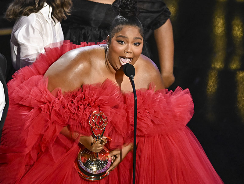 Lizzo Wins Her First Emmy Award for ‘Watch Out for the Huge Grrrls’