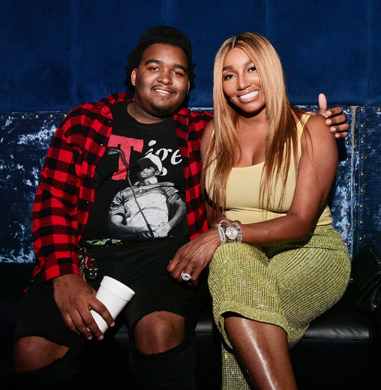 DULUTH, GA – MAY 28: Brentt Leakes and NeNe Leakes attend The Linnethia