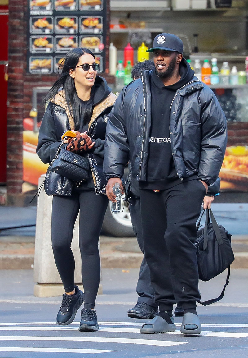 Tia Mowry Goes Dark in All-Black Leggings and Sneakers in Los Angeles