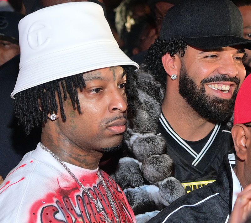 Vogue granted restraining order against Drake, 21 Savage - Los Angeles Times