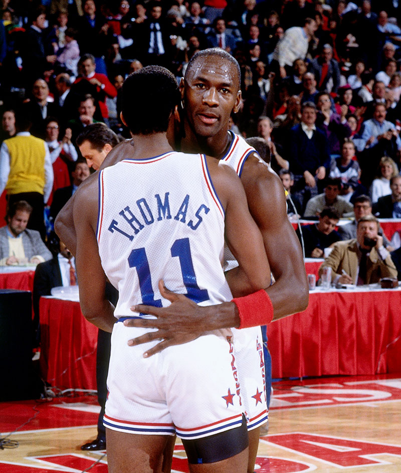 Isiah Thomas on Thrashing Michael Jordan Consistently at Just 6′1