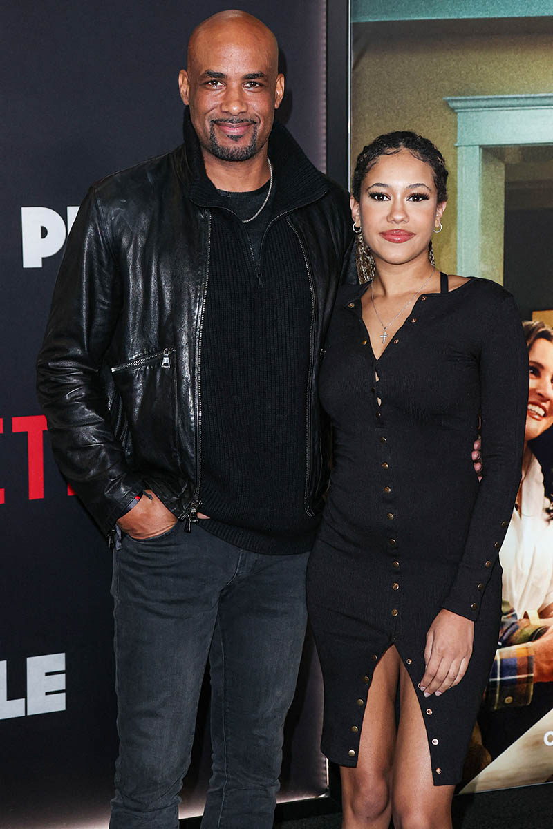 Boris Kodjoe and his daughter Sophie Tei Naaki Lee Kodjoe attend the ...