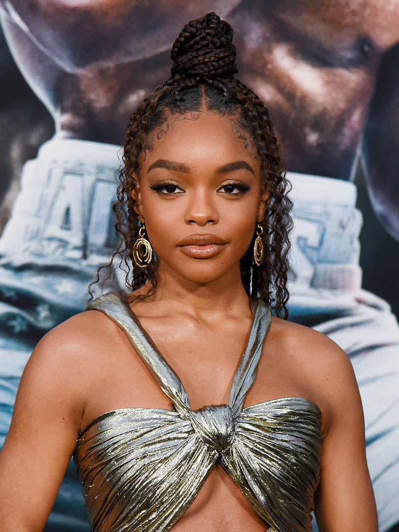 Marsai Martin attended the Los Angeles Premiere of “CREED III” at TCL