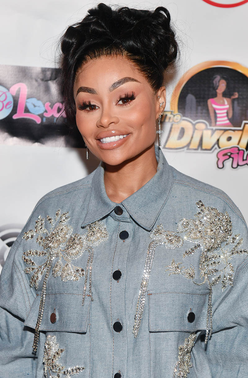 Blac Chyna is seen for the first time since reports that she's