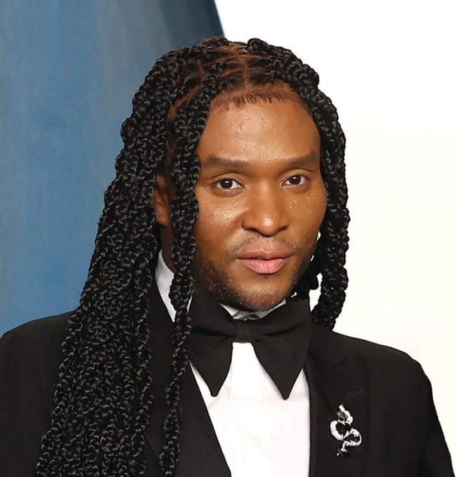 Exstylist Law Roach, 44, makes big comeback as a runway MODEL