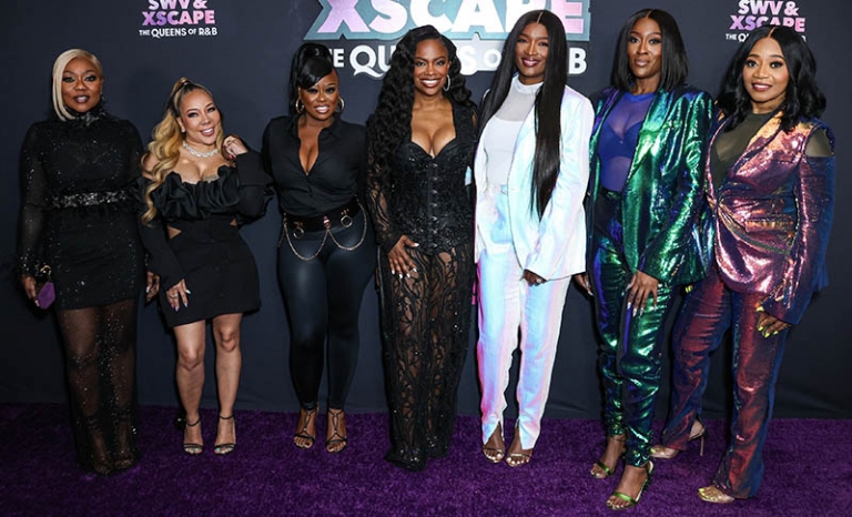 Xscape and SWV attend Bravo’s ‘SWV & Xscape: The Queens of R&B’ Season