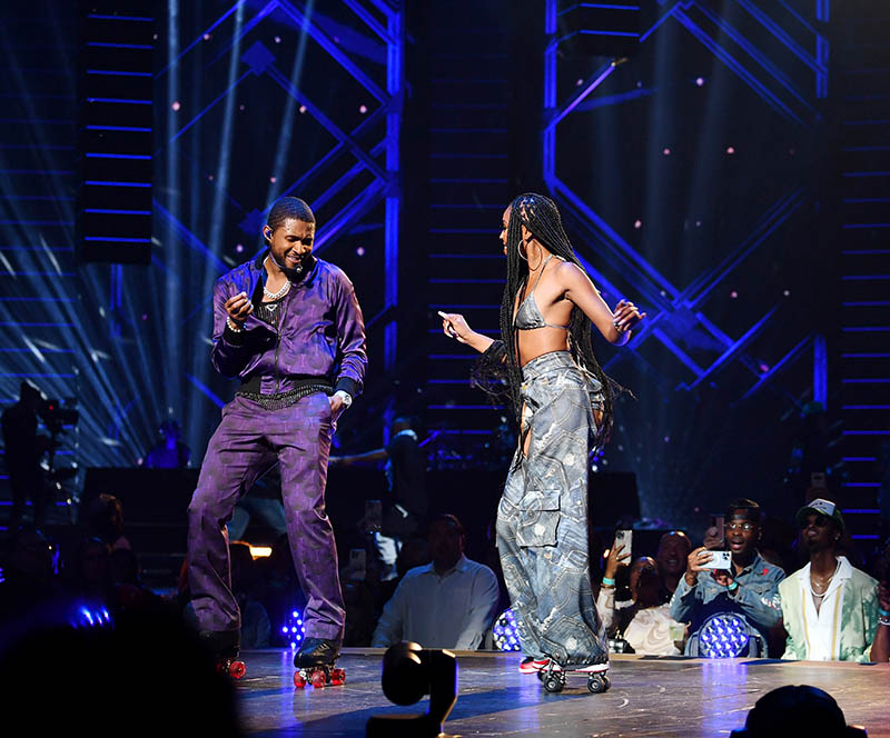 Usher fires dancer who made him fall at Las Vegas residency show